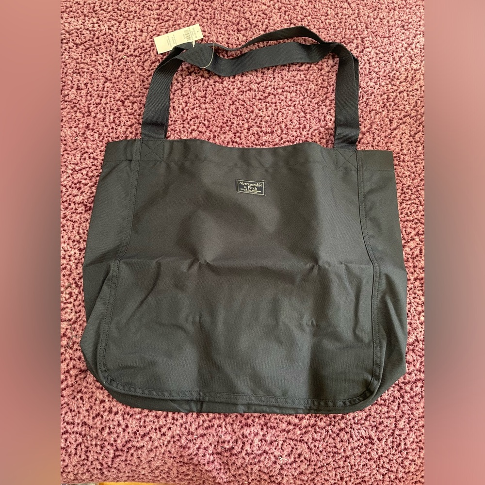 Abercrombie & Fitch Sturdy Canvas Tote Bag